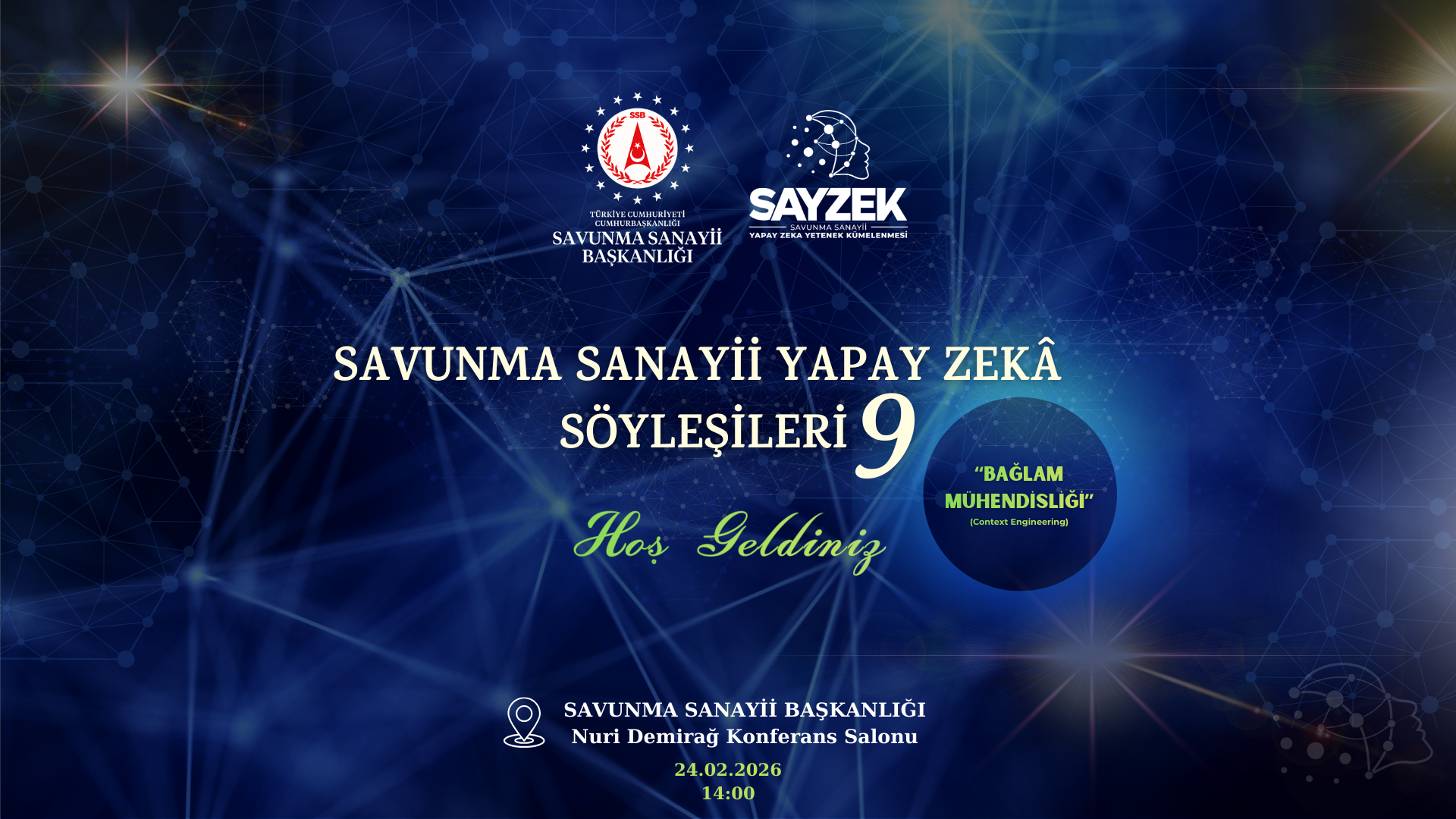 Savunma Sanayii Yapay Zeka Söyleşileri’nin Dokuzuncusu Gerçekleştirildi