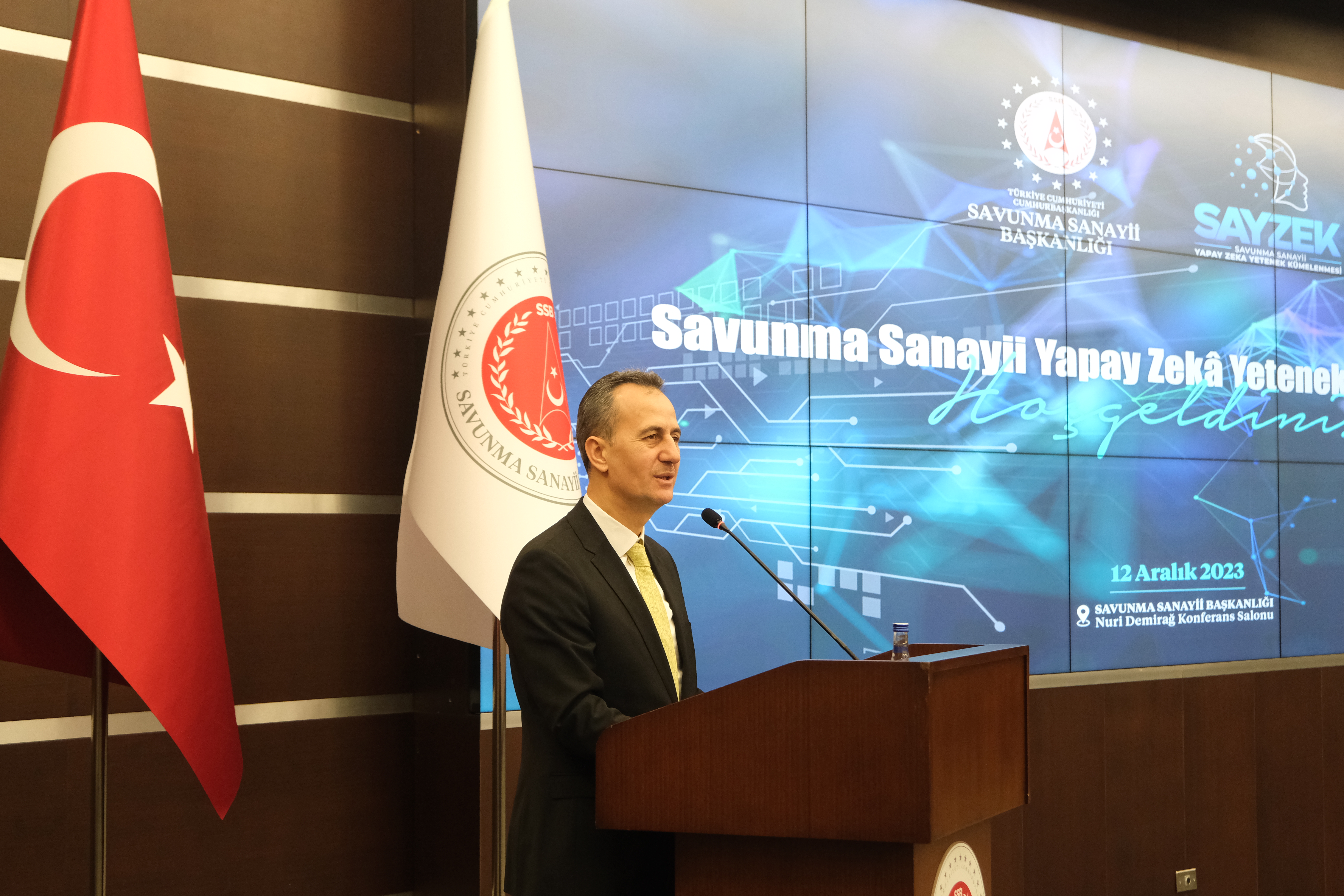 Savunma Sanayii Yapay Zeka Yetenek Kümelenmesi Tanıtım Töreni ve Çalıştayı Gerçekleştirildi