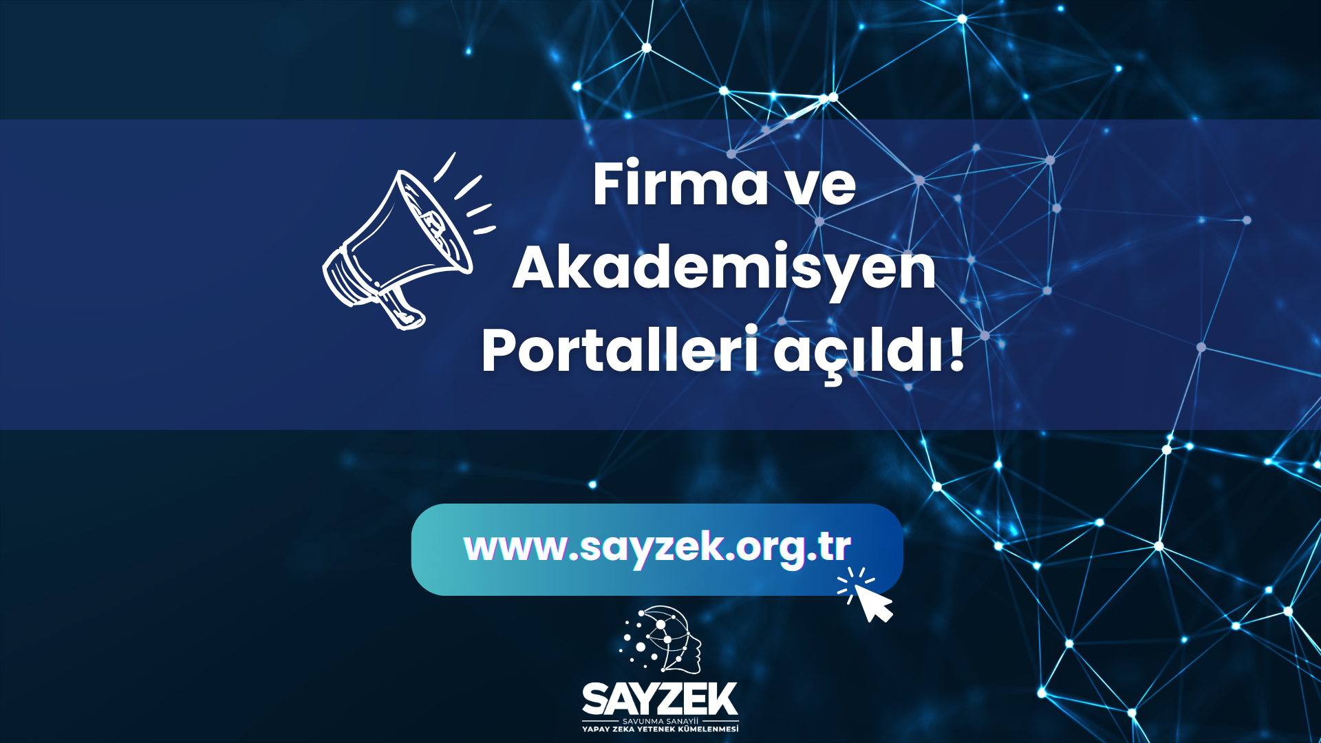 SAYZEK Akademisyen ve Firma Portalleri Erişime Hazır!